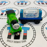 Sudsy Percy and Tanker (Learning Curve) Fair Condition Wooden - Used