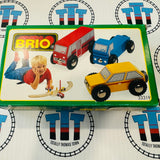 BRIO Vintage Minicars #33319 Wooden - In Box