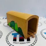 BRIO Tall Tunnel #2 Newer Style Sticker/Stained Base 33459 Wooden - Used