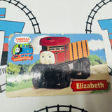 Elizabeth with Card #1 (Learning Curve) Wooden - Used