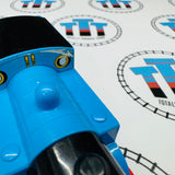 Thomas Surprised Face #2 (1992) Noisy, Ripped Sticker and Corroded Terminal Used - TOMY