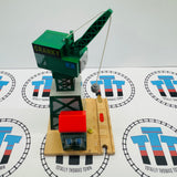 Talking Cranky the Crane Must Press Roof Hard to Flip Wooden - Used