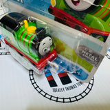 Percy "All Engines Go" Bent Packaging New - Push Along