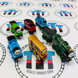 Train Value Pack #2 Fair/Poor Condition Chipping Paint/Discoloured/Missing Pieces Thomas Brand Wooden - Used