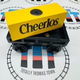 Cargo Car Black with Cheerios Cargo (Learning Curve 1999) Chipping Paint Rare Wooden - Used