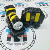Busy as a Bee James with Tender (Learning Curve) Chipping Paint Rare #1 Wooden - Used