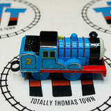 Edward Pull Along Older Version #1 (2003) Peeling Stickers Capsule Plarail - Used