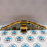 3 Layer Gold Mountain Fair Condition Previously Glued #2 Wooden - Used