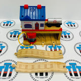 Sodor Search and Rescue with Lights and Sound and Tanker #1 See Notes Wooden - Used