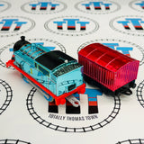 Celebration Metallic Thomas and Car (2013 Mattel) Used - Trackmaster Revolution