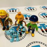 Bob The Builder 'Born To Play' Plastic Poseable Figure Pack (See Notes) - Used