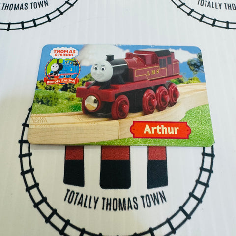Wooden Railway Character Cards Used A - D (1 Card) Choose Your Option