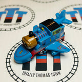 Airplane Wearing Thomas Pull Along Peeling/Missing Stickers Capsule Plarail - Used