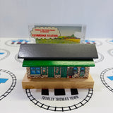 Ellsbridge Station Good Condition Missing Chimney Wooden Rare - Used in Box