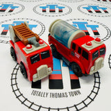 Sodor Fire Crew Fair Condition (Learning Curve) Low Water Wooden - Used