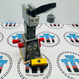 Cranky the Crane Grey with Cargo Car (2001) #2 with Cargo Car Wooden - Used