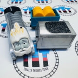 Snowy Spencer & Tender with Cargo Car (2013) Fair Condition Used - Trackmaster Revolution