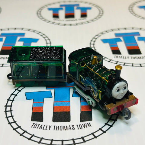 Clear Glitter Emily Pull Along Capsule Plarail - Used