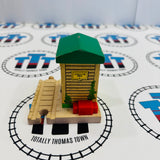 Conductor Shed Clickity Clack Fair Condition Wooden - Used