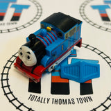 Thomas with Snowplow Newer Face Capsule Plarail Pull Along - Used