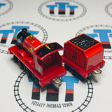 James and the Flying Kipper Different Tender (2012) Fair Condition Missing Accessory/Cargo Car Used - Take n Play
