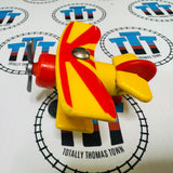 Tiger Moth Plane #1 Grey Blades (Learning Curve 2002) Wooden - Used