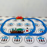 Thomas Medium Set #1 Complete No Trains (Damaged Station Roof/Drawbridge Railing) Used - TOMY