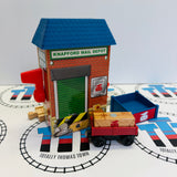 Percy & The Mail Station Set #1 No Train Wooden - Used