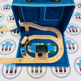Tidmouth Station Travel Set with Thomas & Orange Rickety RARE Wooden - Used