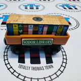 Pop Out Cargo Car Library Car Stiff to operate (Learning Curve) Wooden - Used