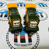 Iron Arry & Iron Bert #2 (Learning Curve 2002) Good Condition Wooden - Used