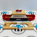 BRIO 33569 Ferry with Light and Sound Good Condition Wooden - Used
