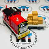 Salty with Cargo Car (2013 Mattel) All Engines Go Used - Trackmaster Revolution