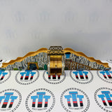 3 Layer Gold Mountain Fair Condition Chipped Paint #3 Wooden - Used