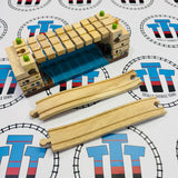 Clickety Clack Bridge BIGJIGS Rail Wooden - New in Box