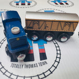 Blue Engine and Car Generic Brand Wooden - Used