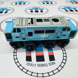 D199 #7 (Learning Curve 1996) Rare Fair Condition Chipping Paint Wooden - Used