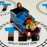 Monkey Thomas MISPRINTED STICKERS Pull Along Capsule Plarail - Used