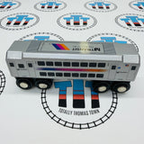 NJ Transit Multi-Level Commuter Car Fair Condition Other Brand Train Wooden - Used