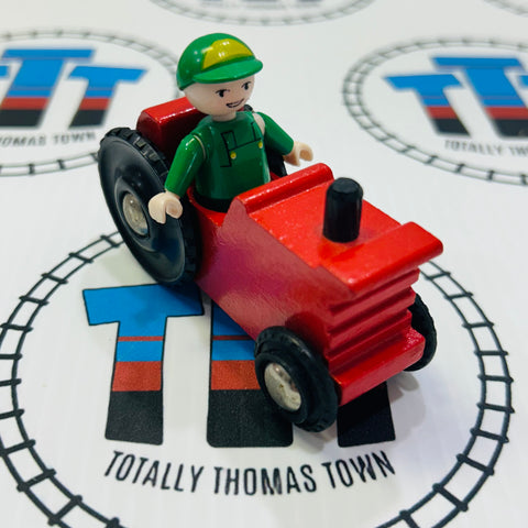 BRIO Vintage Trusty Tractor Damaged Figure #33633 - Used