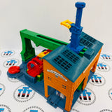 Spin & Fix Thomas Steamworks Set NO Repair Gun/Paper Walls Modified Track Used - Trackmaster