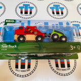 BRIO 33528 Tow Truck Wooden - New