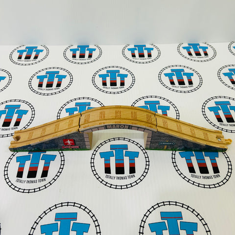 3 Piece Used Maron Bridge Newer Style Fair Condition - Thomas Brand