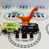 BRIO Dinosaur Circle Set Complete 36098 Wooden - Used