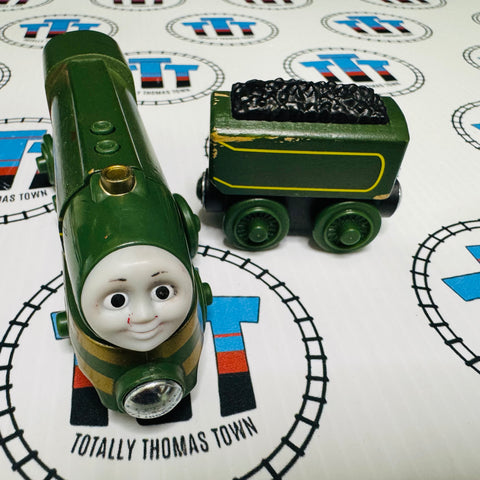 Streamlined Emily & Tender (Mattel) Fair Condition Marked Wooden - Used