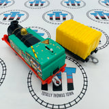 Construction Gina with Box Car (2013 Mattel) Good Condition Used - Trackmaster Revolution