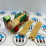 Lifting Bridge with Ascending Track #2 Clickity Clack Wooden - Used