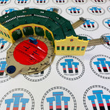 Tidmouth Sheds 5 Doors with Buffers, Track, Support and Turntable #2 (Mattel) Used - Trackmaster