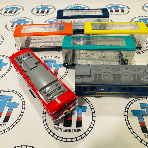 EF65 Car Train and Opening Coaches New with Box - TOMY