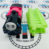 Hyper Ashima with 3 Track Pieces (2017 Mattel) Good Condition Used - Trackmaster Revolution